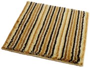 ROUTNER Kúpeľňová predložka PESCINA Hnedobéžová 10608 - Hnedobéžová / 50 x 50 cm 10608