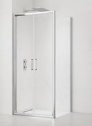 Sprchový kút obdélník 100x80 cm SAT TEX SIKOTEXL100STENA80