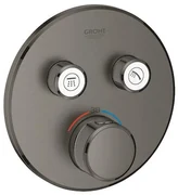 Termostat GROHE Smart Control s termostatickou baterií Brushed Hard Graphite 29119AL0