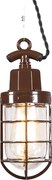 Závesné svietidlo Port hnedé