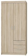 Skriňa Elena 2D3S dub sonoma