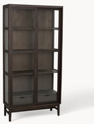 Drevená vitrína's posuvnými dvierkami Hazelton