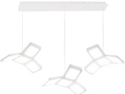 Závesné LED svietidlo Pixels, 3x LED 75w, 4000k, w