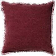 Dekoračný poťah na vankúš BURTO MERLOT 45x45 cm, vínový