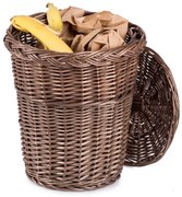 Odpadkový kôš prútený Provence Limpar V.priemer 30 x v. 33(cm)