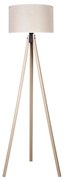 Duolla - Stojacia lampa 1xE27/60W/230V pr. 44 cm krémová/béžová