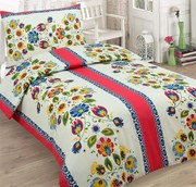 Obliečky Folklór Bavlna 70×90 140x200 cm