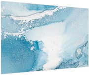 Obraz - Modrý dekor (90x60 cm)