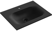 Mexen Vela, umývadlo na zapustenie 61 x 46,5 cm, čierna matná, 25236071