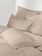 Obliečka na paplón z ľanu's lemom Linna