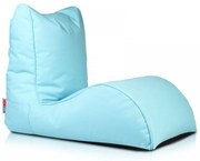 Sedací vak Naomi Outdoor – pohodlné kreslo na terasu, záhradu aj k bazénu Farba: M2 - modrý