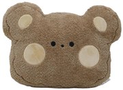 Vankúš Medveď 29x43 cm hnedý