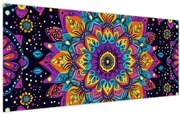 Obraz - Kaleidoskopická mandala (120x50 cm)