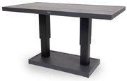 Výškovo nastaviteľný stôl EMOT/BURY antracit