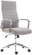 Kancelárska stolička Kolumbus - látka - Sivá