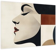Obraz - Žena z profilu (70x50 cm)
