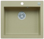 ALVEUS CZ CORTINA 160 - 55-béžová (570x500mm)+sifon pop-up