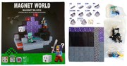Toybit Magnetická stavebnica Minecraft Dragon world svietiaca 100ks