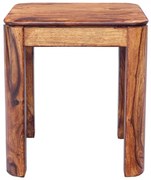Odkladací stolík Tina 40x45x40 z indického masívu palisander Natural