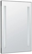 Aqualine Aqualine, LED podsvietené zrkadlo 50x70cm, gombíkový vypínač, ATH5