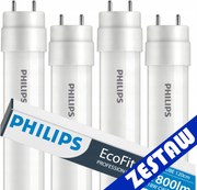 SADA 4x LED trubicové svetlo 120cm 18W 6500K 1800lm G13 Philips Cold