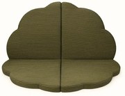 Kaki detská hracia podložka 160x160 cm – Meowbaby