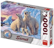 Dino Ľadové medvede 1000 tajná zbierka puzzle