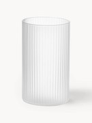 Ručne fúkané malé poháre na kokteily's reliéfnym vzorom Ripple, 4 ks, 140 ml