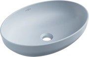 Mexen Cornelia umývadlo na dosku 50 x 36 cm, Matná šedomodrá- 21885069