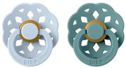 BIBS Boheme cumlíky, kaučuk 2ks - veľkosť 1 - Baby blue Island sea