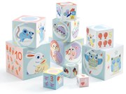 Skladacie kocky – pyramída so zvieratkami