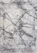 Koberec Itea 120x170 cm, šedo-biely mramor%