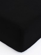 Jersey plachta Classic 180 × 200 cm - čierna