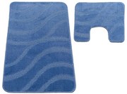 Sada kúpeľňových koberčekov Montana Symphony Blue