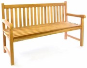 Divero 41622 Záhradná drevená lavica Divero - 150 cm