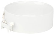 Biela porcelánová miska CAT