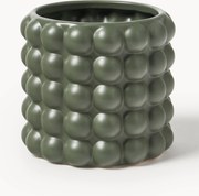 Obal na kvetináč z kameniny Bob, V 15 cm