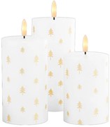 LED sviečky v súprave 3 ks (výška 15 cm) Sille – Sirius