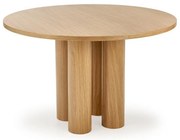 Jedálenský stôl Elefante - okrúhly, dub