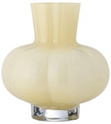 Bloomingville Váza Alyssa Yellow Glass