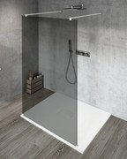 Gelco Gelco, VARIO WHITE jednodielna sprchová zástena do priestoru, dymove sklo, 900 mm, GX1390GX2215