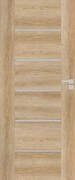 Bezfalcové Interiérové dvere Naturel AURA levé 90 cm brest AURAJ90LB