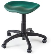 Sedlová stolička TYRA, zelená