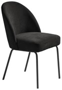 Čierna jedálenská stolička Creston – Unique Furniture