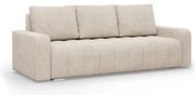Trojmiestna rozkladacia sedačka ABRIELLE béžová