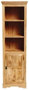 Knižnica Guru 60x200x45 z mangového dreva Mango natural