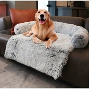 Pet Bed Deka pre psa na gauč, sivá, S (76 x 76 x 15 cm)