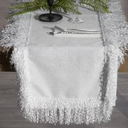 BEHÚŇ NA STÔL TINA 40X140 CM BIELY