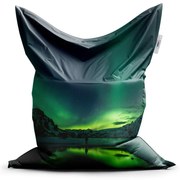 Sedací vak Classic zelená žiara, zelená