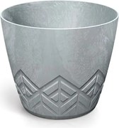 Kvetináč ARECA sivý betón